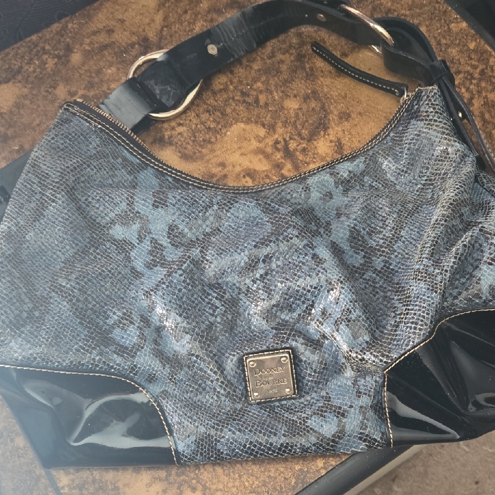 Dooney & Bourke Snakeskin Patterned Shoulder Bag